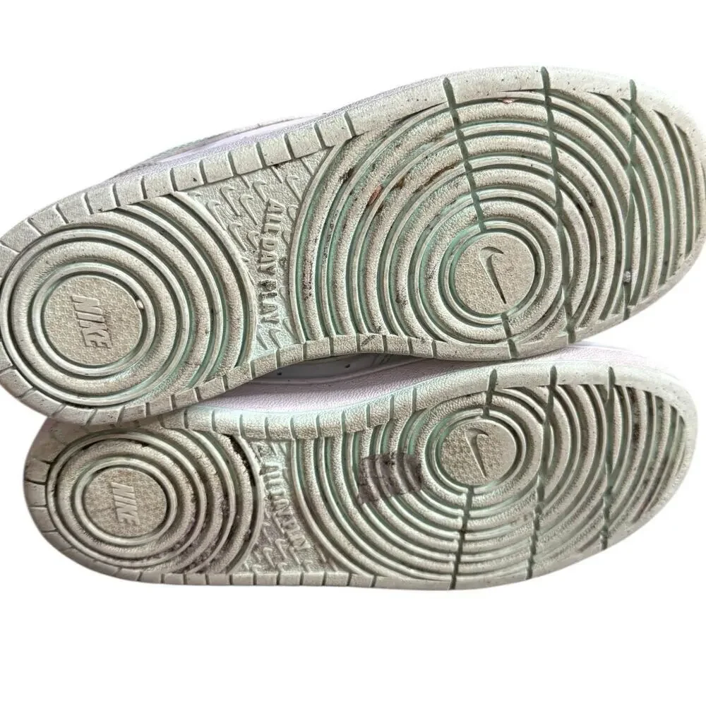 Nike Court Borough Low Recraft Youth Size US 3,5Y White/Mint FZ3539-100